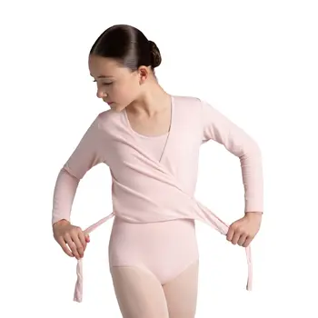 Capezio Cross Over Top, a Warm-up Top for Girls