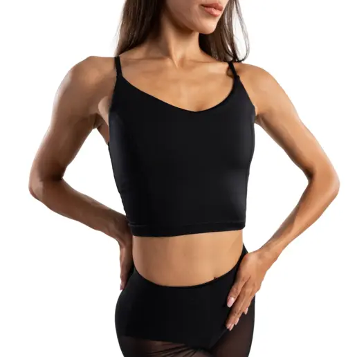 Capezio Dance Cami top, women’s training Latin top with straps