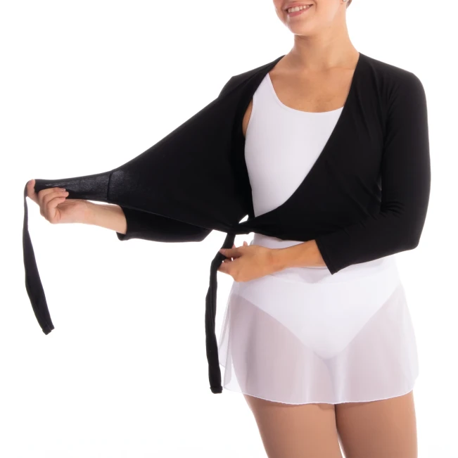 Capezio Cross Over Top, Women's Warm Up Top