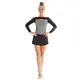 Capezio Activ, long sleeve leotard - Grey