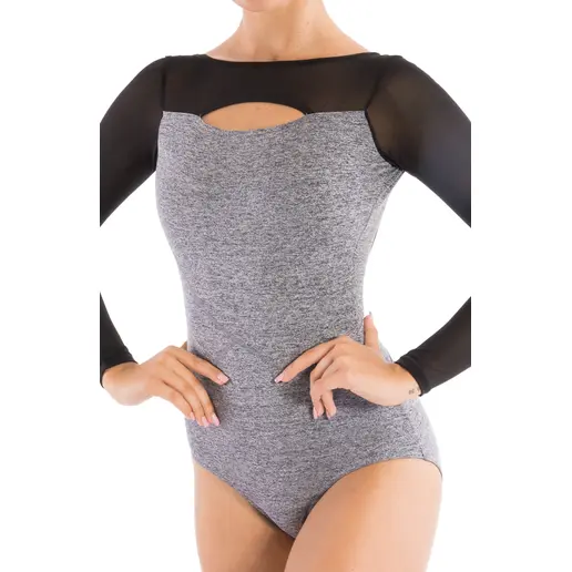 Capezio Dance Active Front Keyhole long sleeve leo, leotard for women