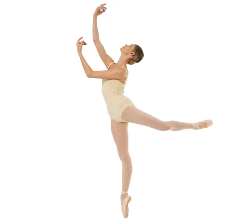 Capezio Dreamy Leotard, women's tank leotard - Butter Capezio