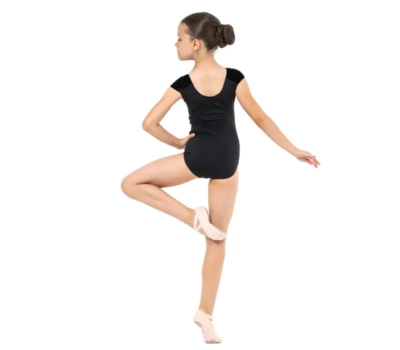 Capezio Elizabeth Leotard for Girls - Black