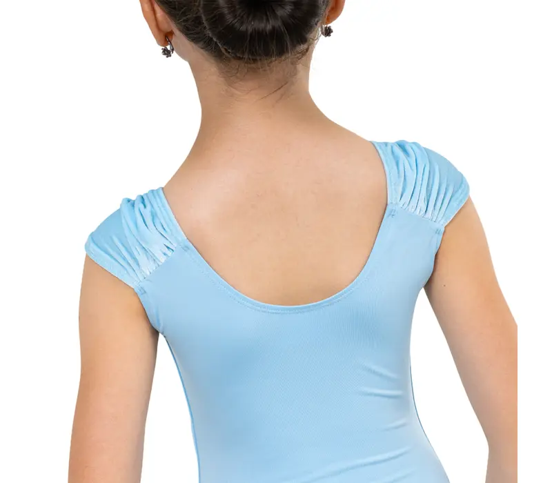 Capezio Elizabeth Leotard for Girls - Light blue Capezio
