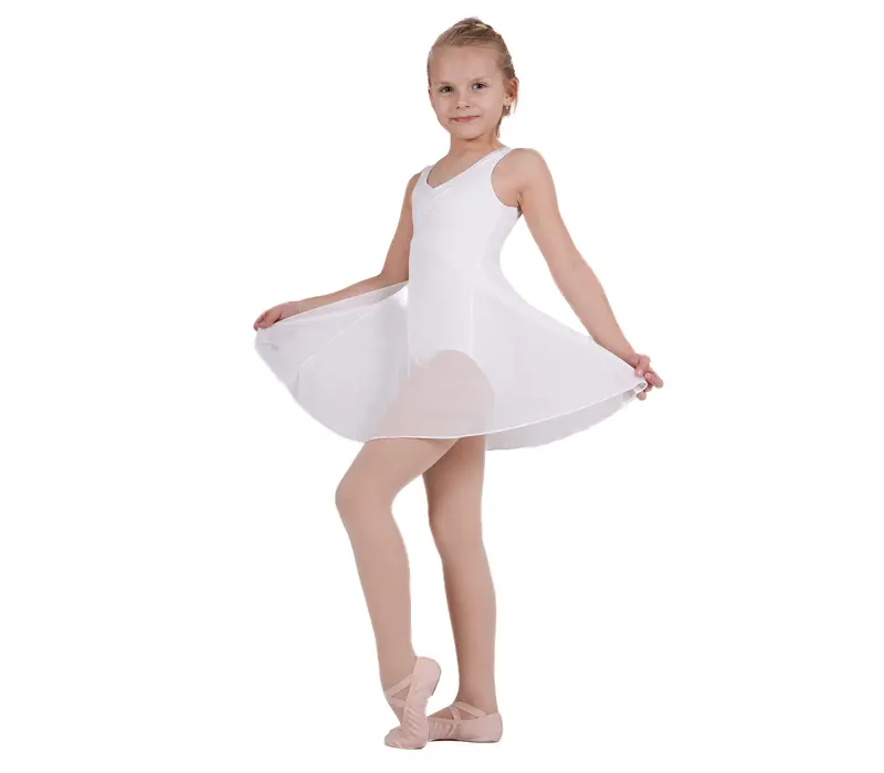 Capezio Empire dress, ballet dress for children - White