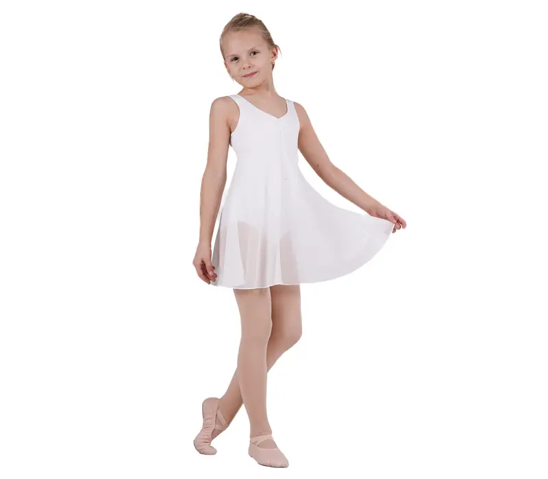 Capezio Empire dress, ballet dress for children - White