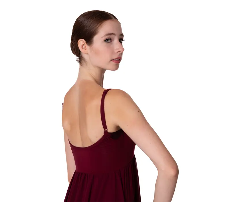 Capezio Empire ballet dress for women - Burgundy