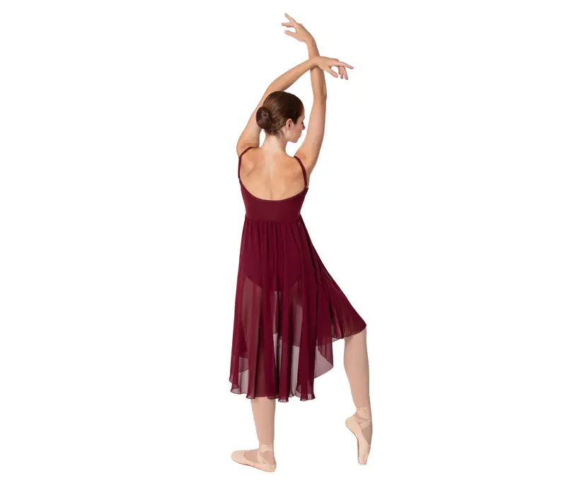 Capezio Empire ballet dress for women - Burgundy