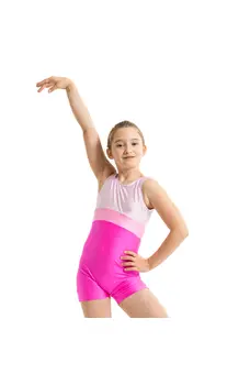 Capezio Galaxy Biketard, girl's tank biketard