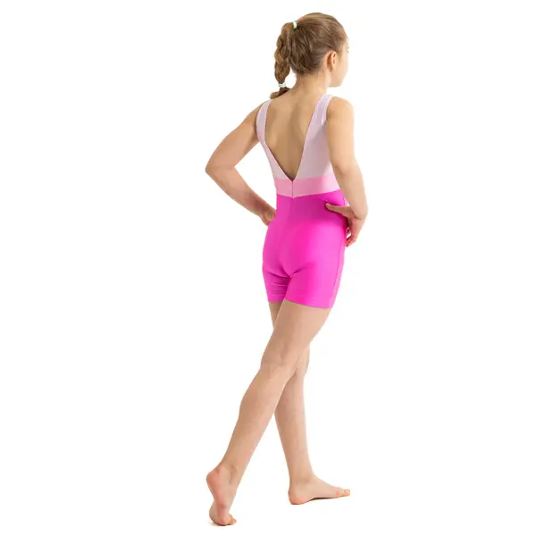 Capezio Galaxy Biketard, girl's tank biketard
