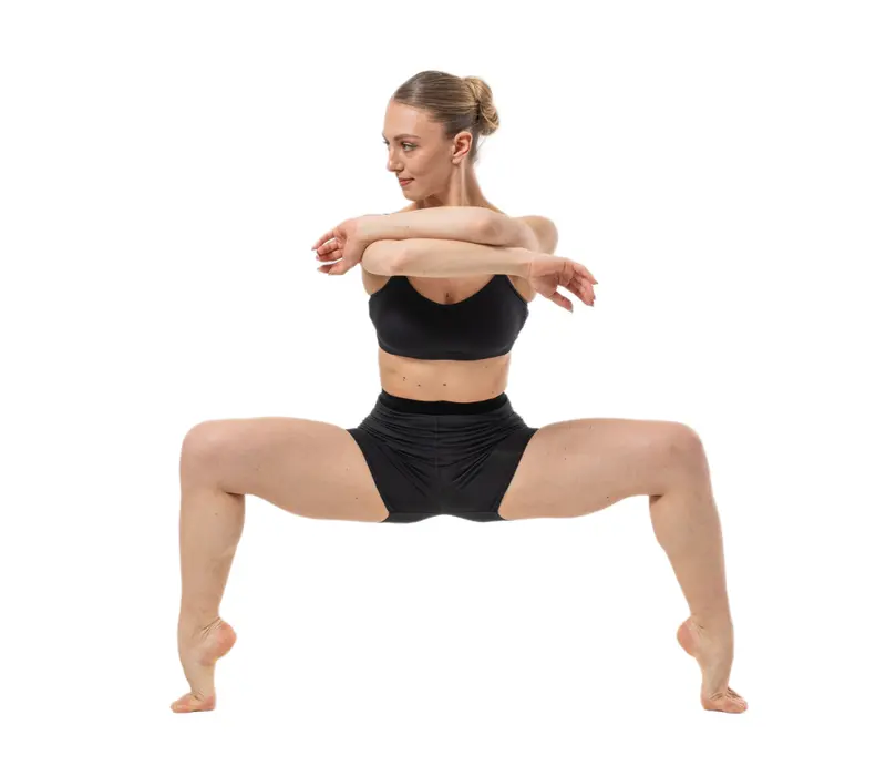 Capezio Glamour Short, women's shorts - Black