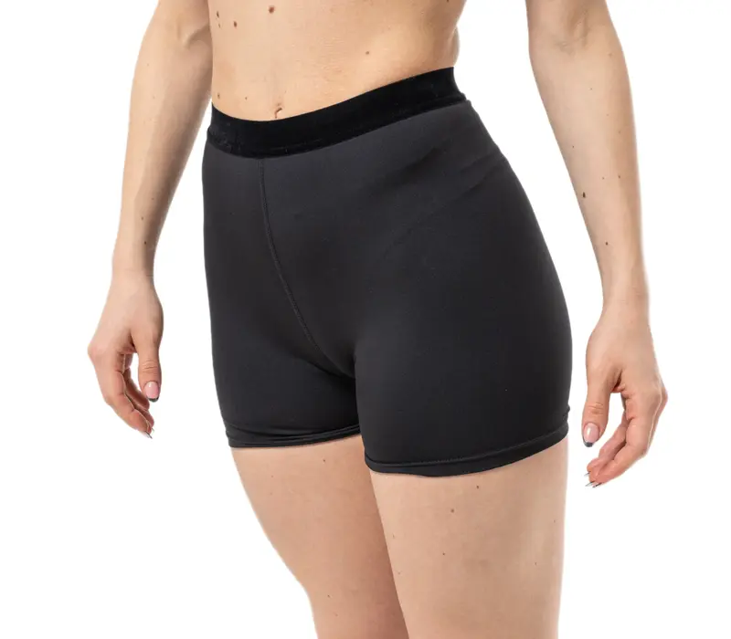 Capezio Glamour Short, women's shorts - Black