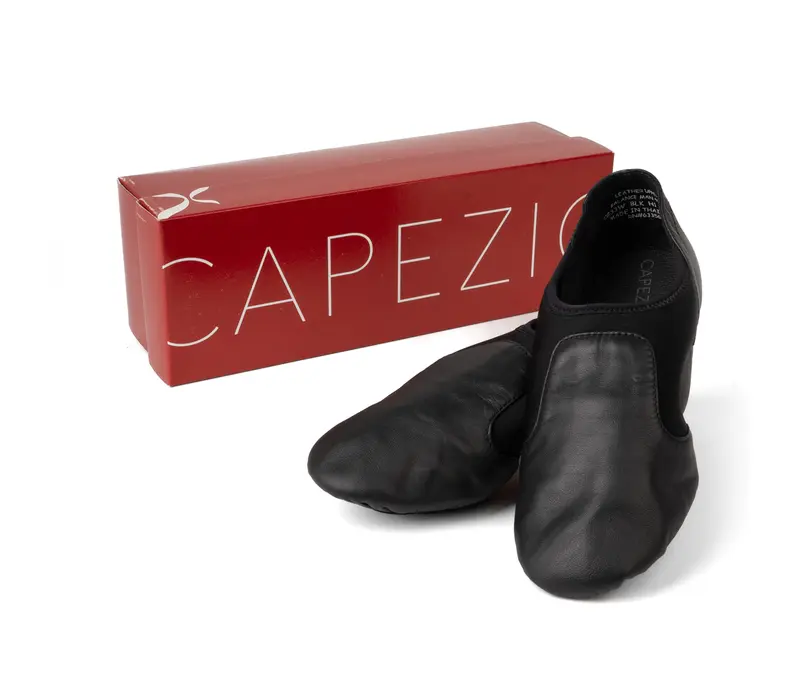 Capezio Glove jazz shoe, women's jazz shoes with an ergonomic shape - Black