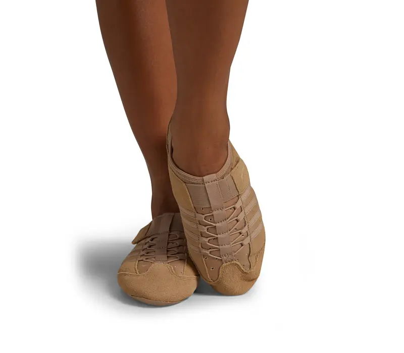Capezio Jag PP15A, men´s jazz shoes - Caramel Capezio