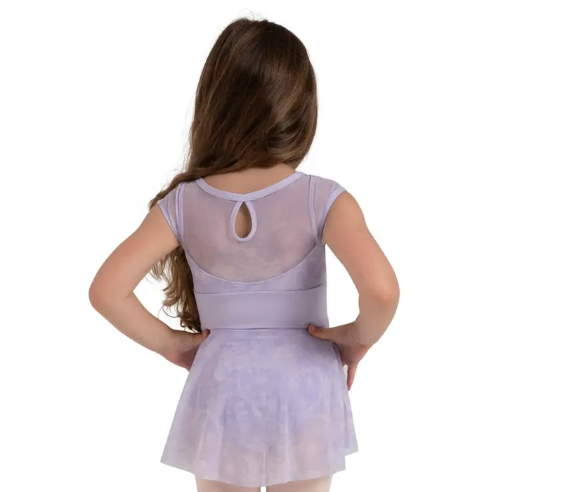 Capezio Opal, Girls’ Leotard with Skirt - Lavender