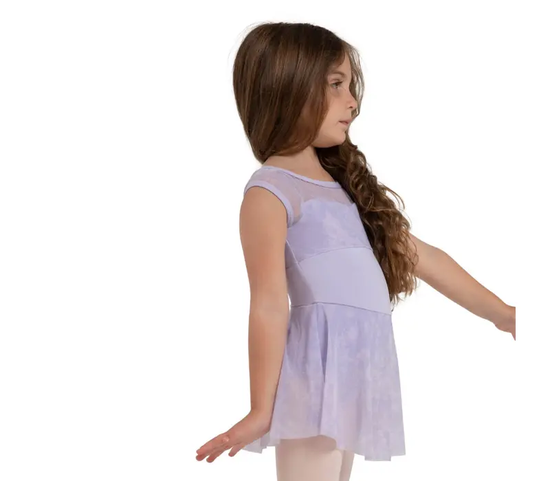Capezio Opal, Girls’ Leotard with Skirt - Lavender