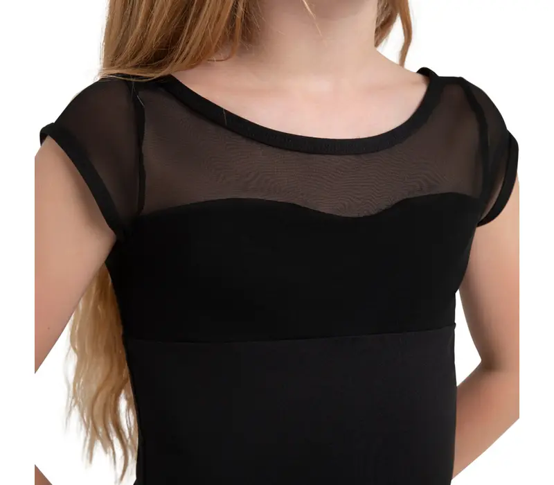 Capezio Opal, Girls’ Leotard with Skirt - Black