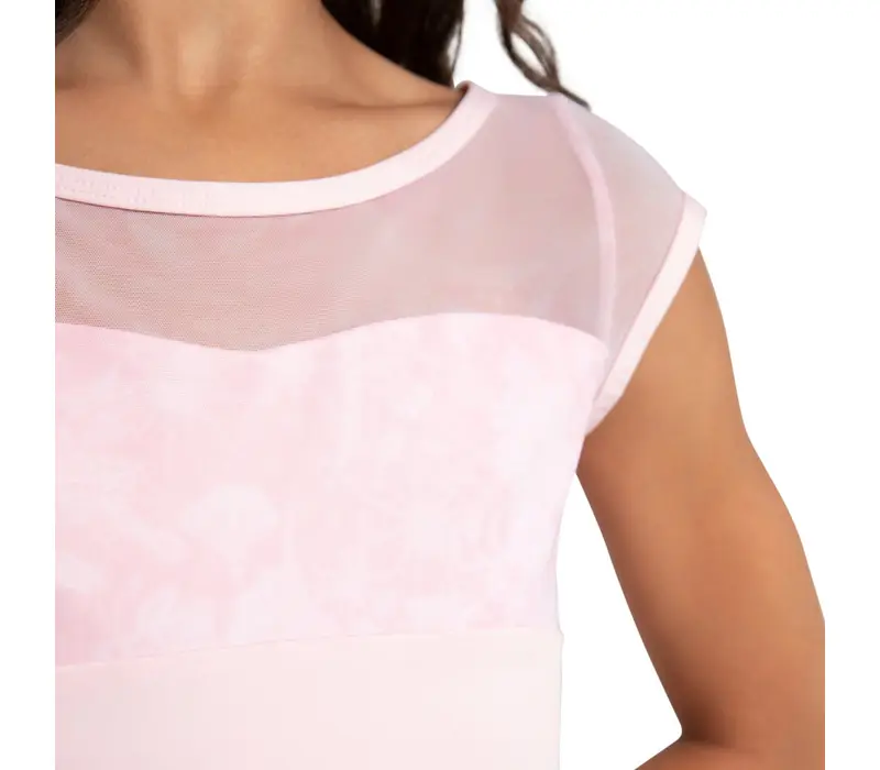Capezio Opal, Girls’ Leotard with Skirt - Pink Capezio