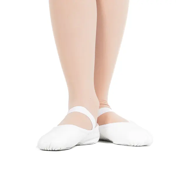 Capezio Luna, kid's leather ballet slippers