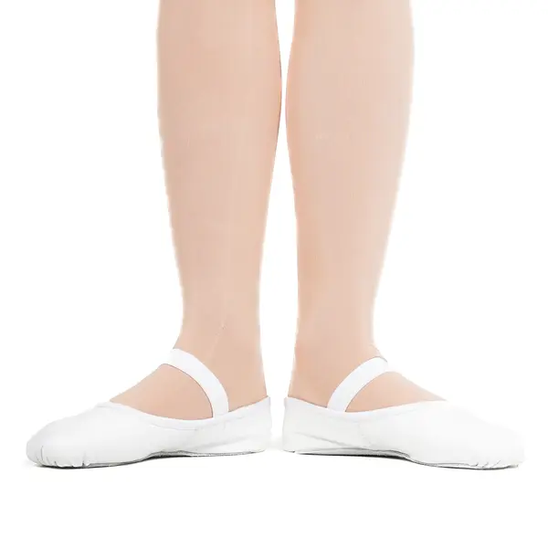 Capezio Luna, kid's leather ballet slippers