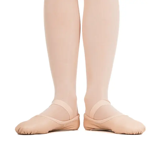 Capezio Luna, kid's leather ballet slippers