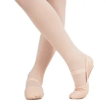 Capezio Luna, kid's leather ballet slippers