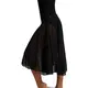 Capezio Mid Calf Full Circle skirt, women's circle skirt