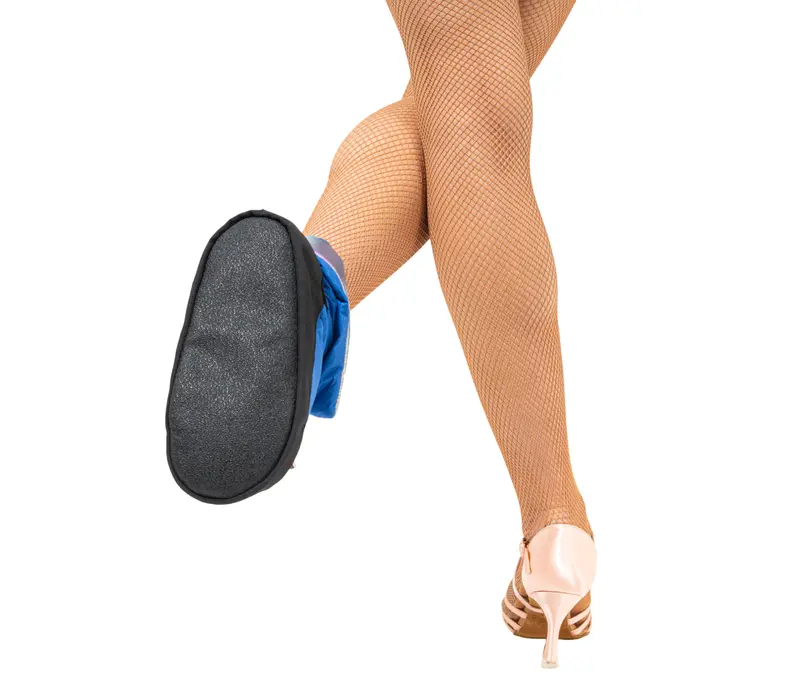 Capezio Ballroom, Girls' Warmup Booties - Metalic rainbow