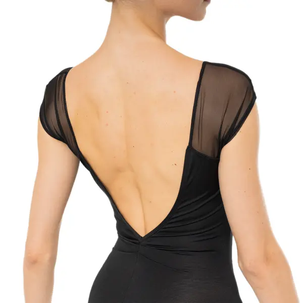 Capezio Moonsruck Cap Sleeve Leotard, women's short mesh-sleeve leotard Capezio Moonsruck Cap Sleeve Leotard, women's short mesh-sleeve leotard