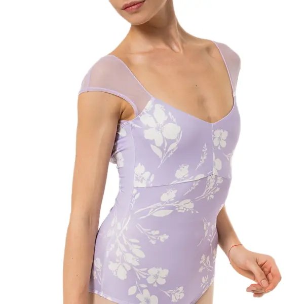 Capezio Moonsruck Cap Sleeve Leotard, women's short mesh-sleeve leotard Capezio Moonsruck Cap Sleeve Leotard, women's short mesh-sleeve leotard