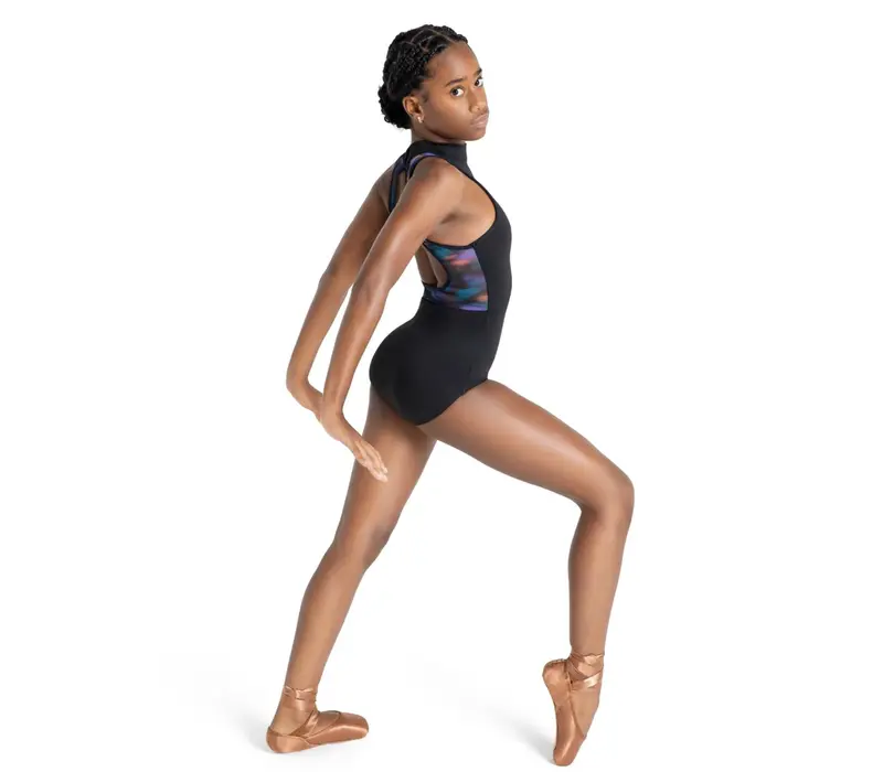 Capezio Mystical, girl's leotard - Black