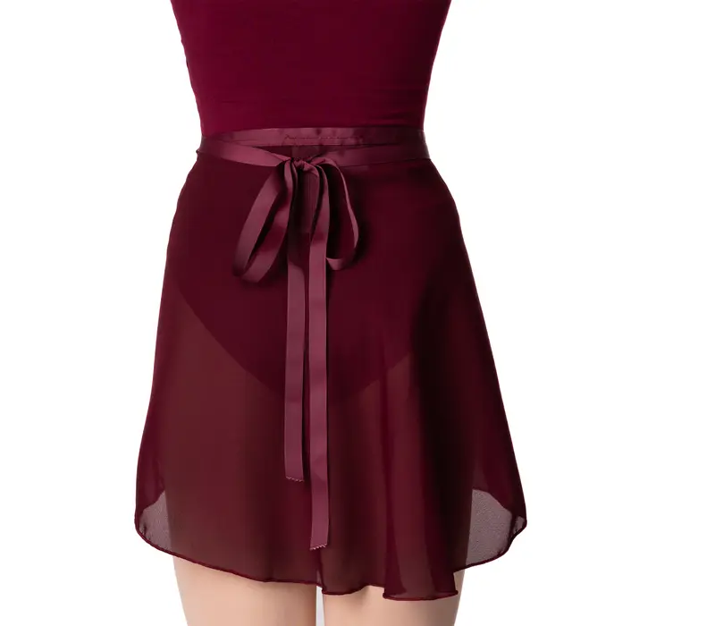 Capezio ballet wrap skirt - Burgundy Capezio