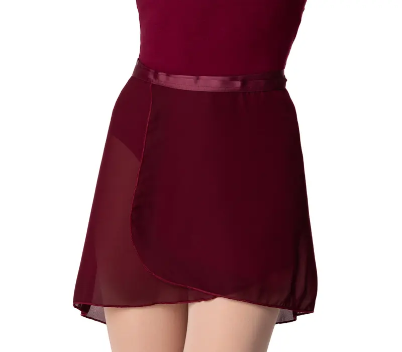 Capezio ballet wrap skirt - Burgundy Capezio