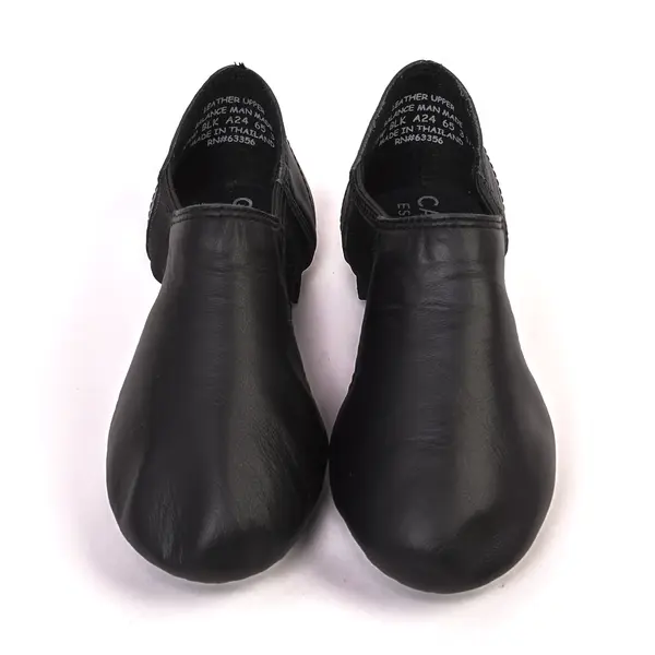 Capezio Nova suede sole, women's slip-on jazz shoes with suede sole