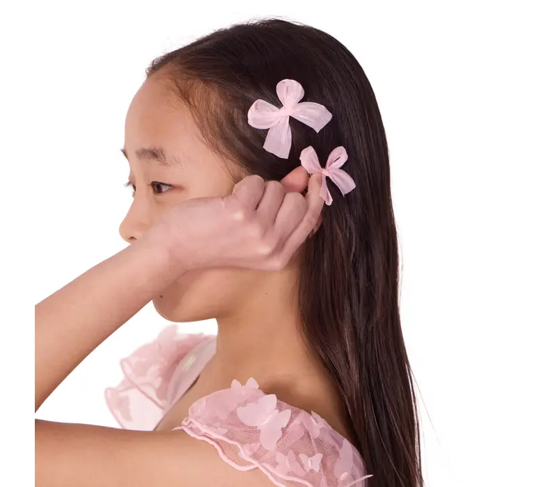 Capezio Petite Barrete Set, Set of Hair Clips - Pink Capezio