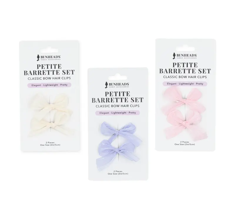 Capezio Petite Barrete Set, Set of Hair Clips - Pink Capezio