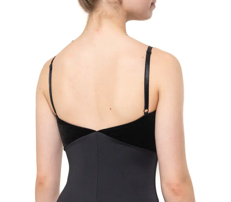 Capezio Pine Leotard, ladies leotard - Black