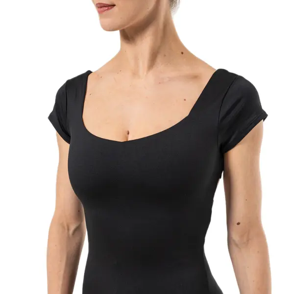 Capezio Portoro, women's short-sleeve leotard Capezio Portoro, women's short-sleeve leotard