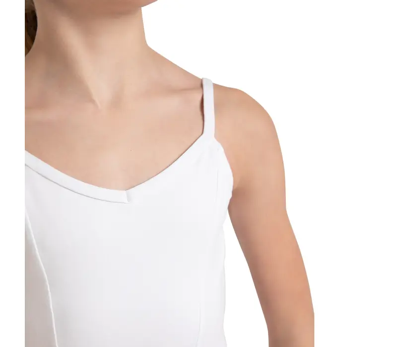 Capezio Princess Camisole Leotard, for Girls - White