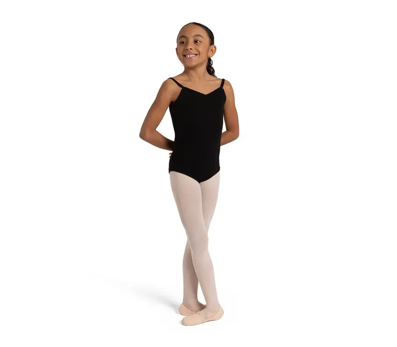 Capezio Princess Camisole Leotard, for Girls - Black