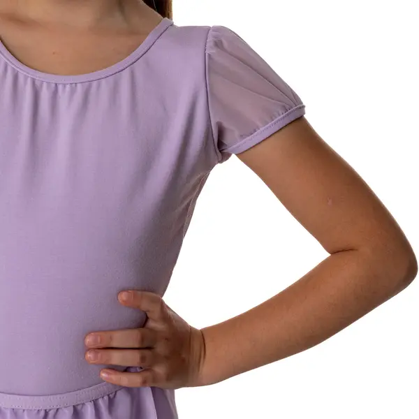 Capezio puff sleeve keyhole back leotards, kid's leotard