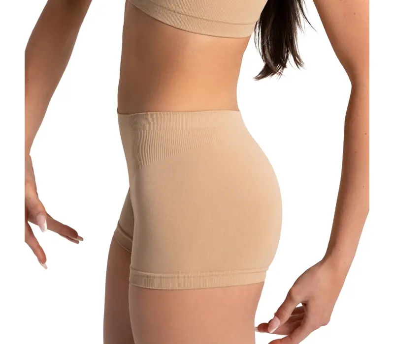 Capezio Seamless Short, women's seamless shorts Capezio Seamless Short, women's seamless shorts - Nude Capezio