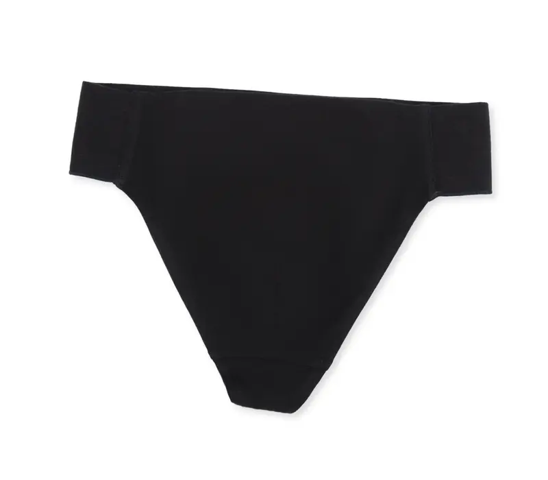 Capezio Self Lined Thong Dance Belt - Black