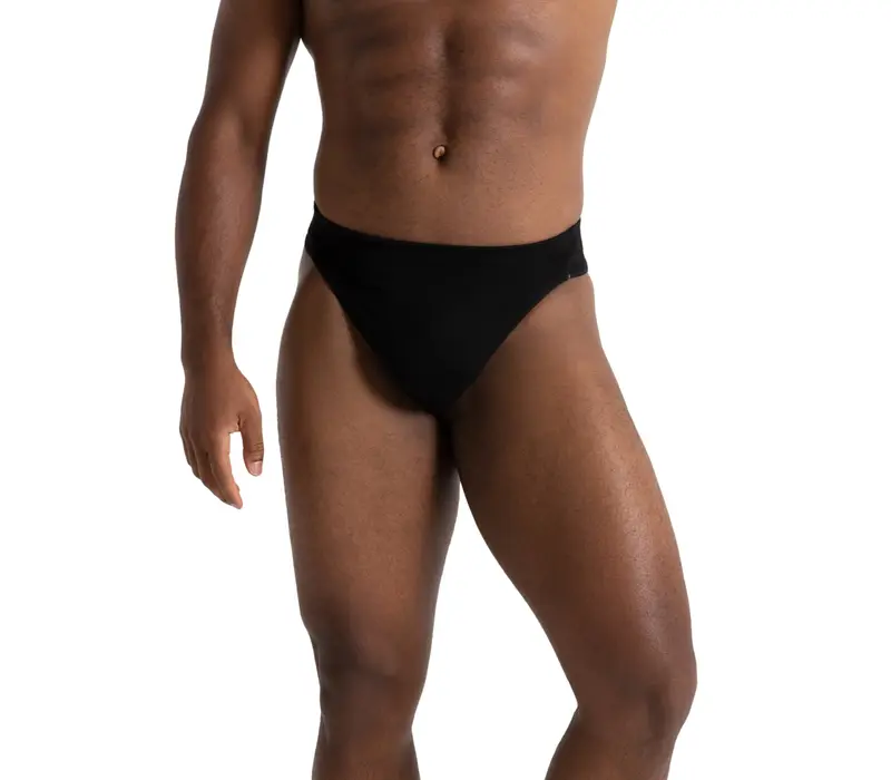 Capezio Self Lined Thong Dance Belt - Black