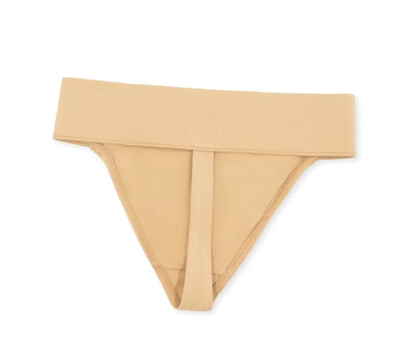 Capezio Self Lined Thong Dance Belt - Nude Capezio