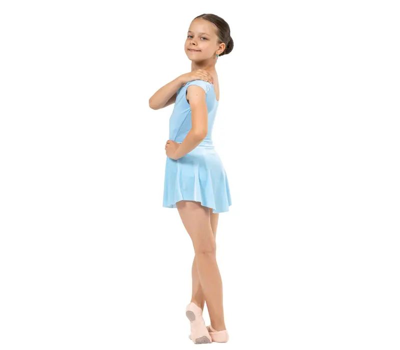 Capezio Simone Skirt, Skirt for Girls - Light blue Capezio