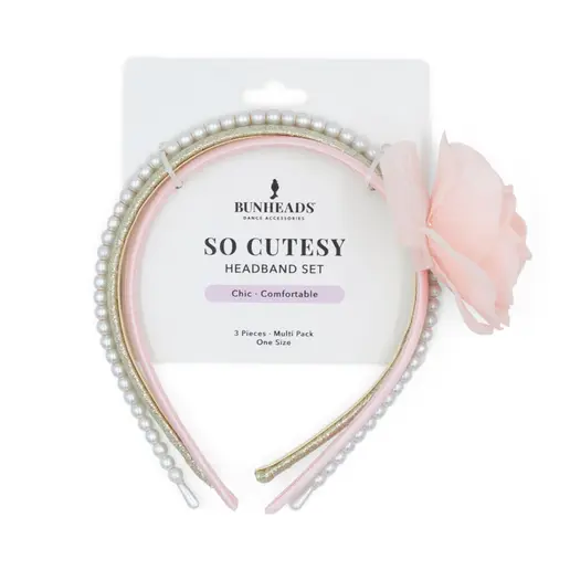 Capezio Set of Headbands for Girls