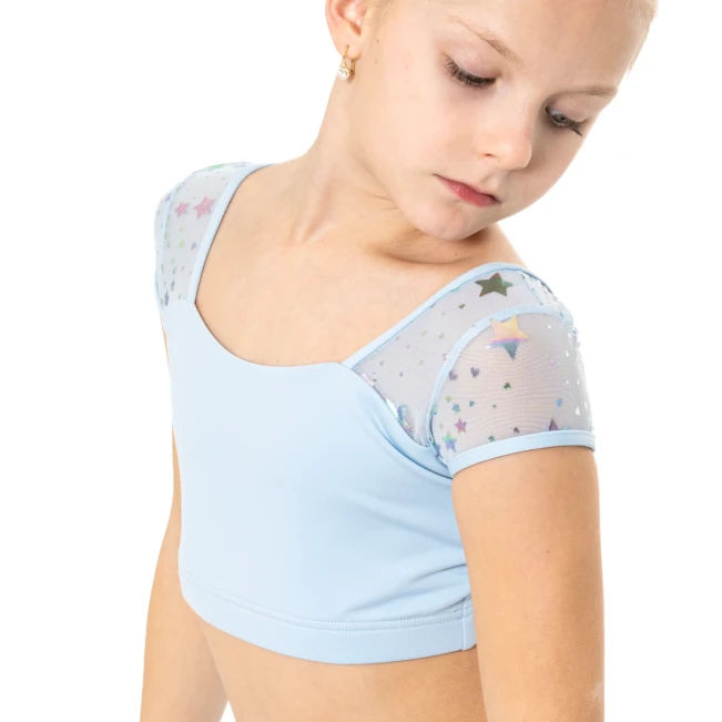 Capezio Star Cosmic Top, Girl's Crop Top Capezio Star Cosmic Top, Girl's Crop Top