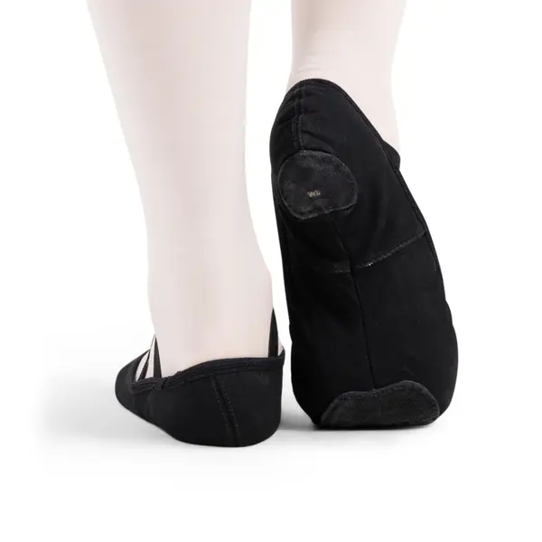 Capezio Stella, kid's canvas ballet slippers