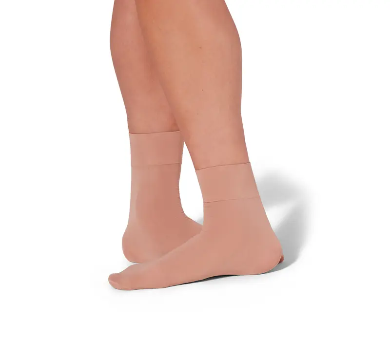 Capezio Tight Sock, Universal Socks - Tan Capezio